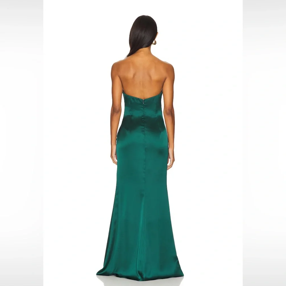NWT Katie May Taylor Long Gown in Rainforest Green (XS) - Picture 3 of 11